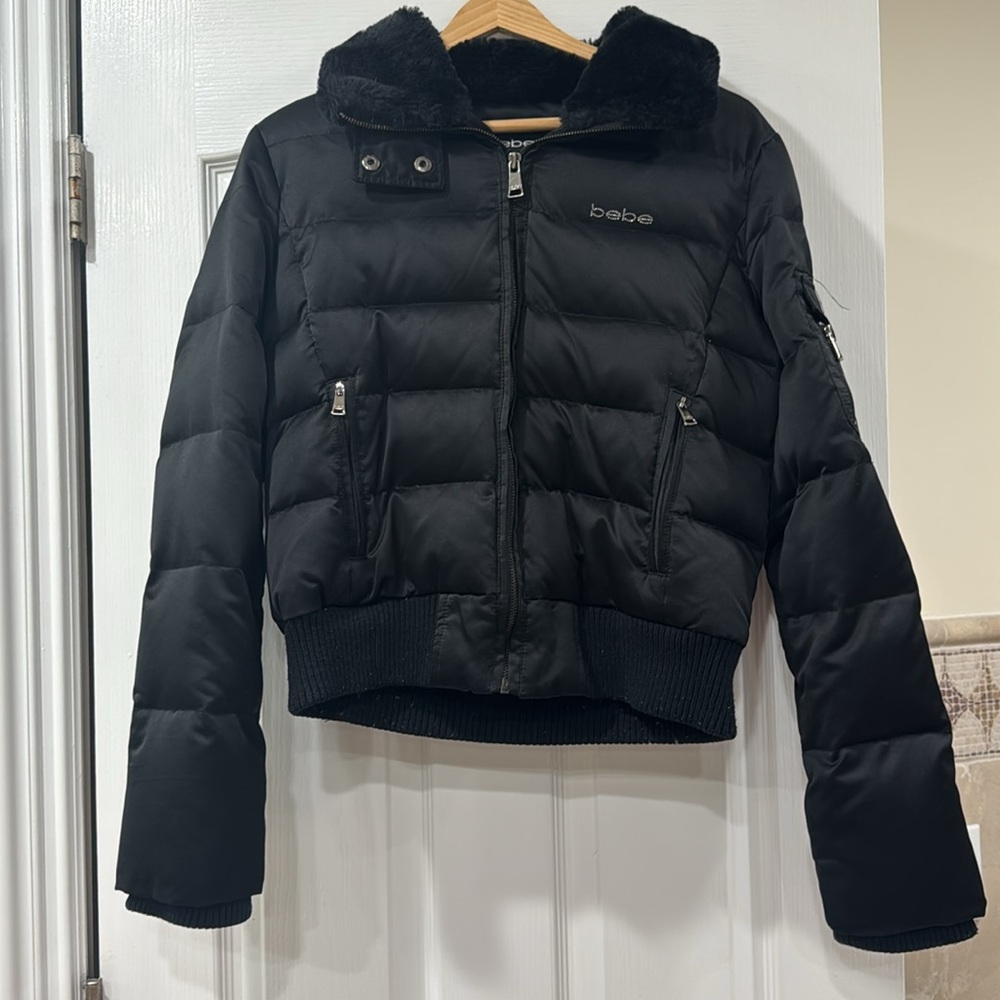 Bebe Down Jacket M - image 7
